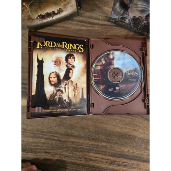 Lord of the Rings‎ Trilogy DVD Widescreen Edition Fellowship Two Towers Return - Picture 10 of 13